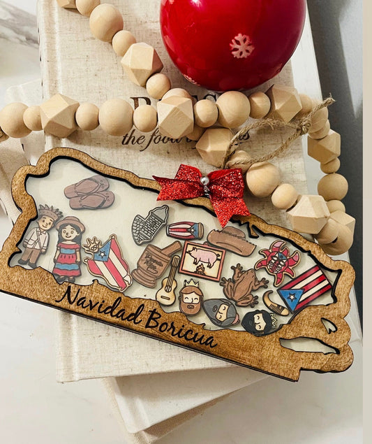 🎄🇵🇷 Mapa Shaker de Puerto Rico