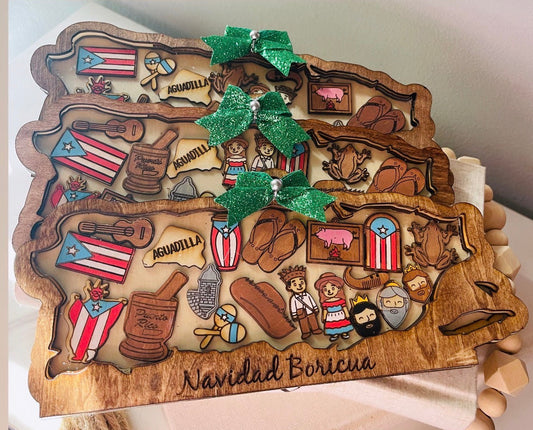 🎄🇵🇷 Mapa Shaker de Puerto Rico